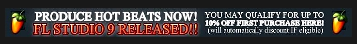 FL Studio 9! Click Here to Get your Copy today!